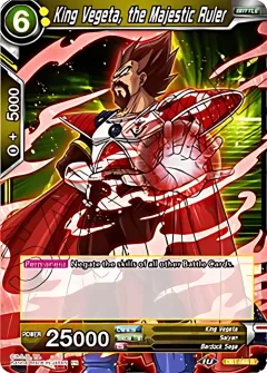 King Vegeta, the Majestic Ruler