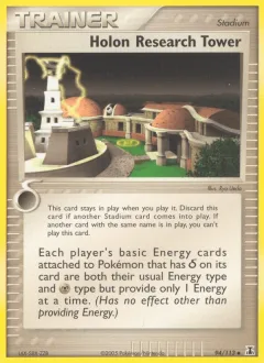 Holon Research Tower Reverse Holo