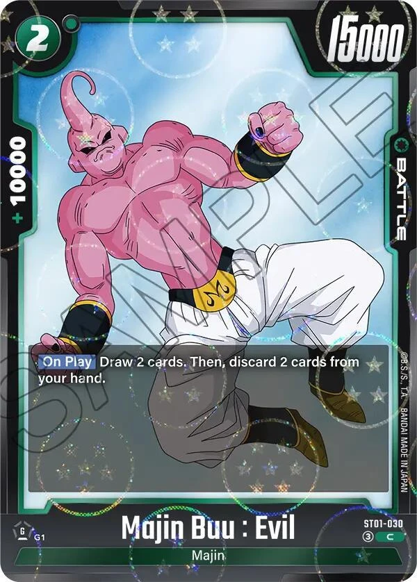 Majin Buu : Evil [Dragon Ball Pattern] #ST01-030