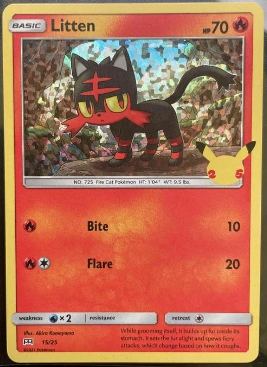 Litten Holo #15