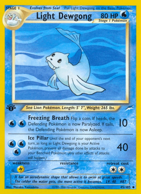 Light Dewgong #45