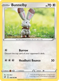 Bunnelby Reverse Holo