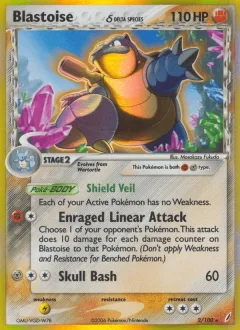Blastoise Reverse Holo