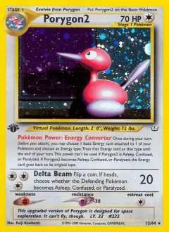 Porygon2 1st Edition
