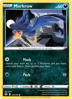 Murkrow Reverse Holo
