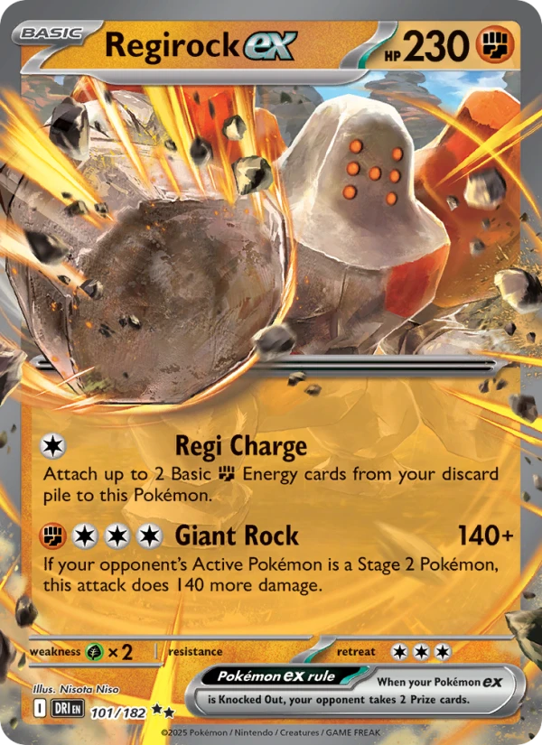 Regirock Ex #101