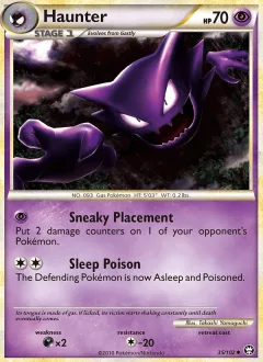 Haunter Reverse Holo