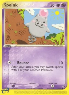 Spoink Reverse Holo