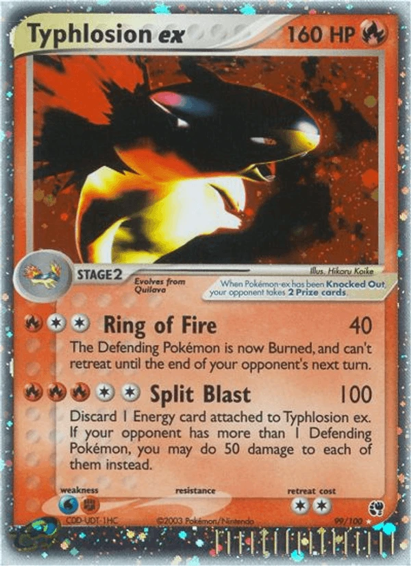Typhlosion Ex #99