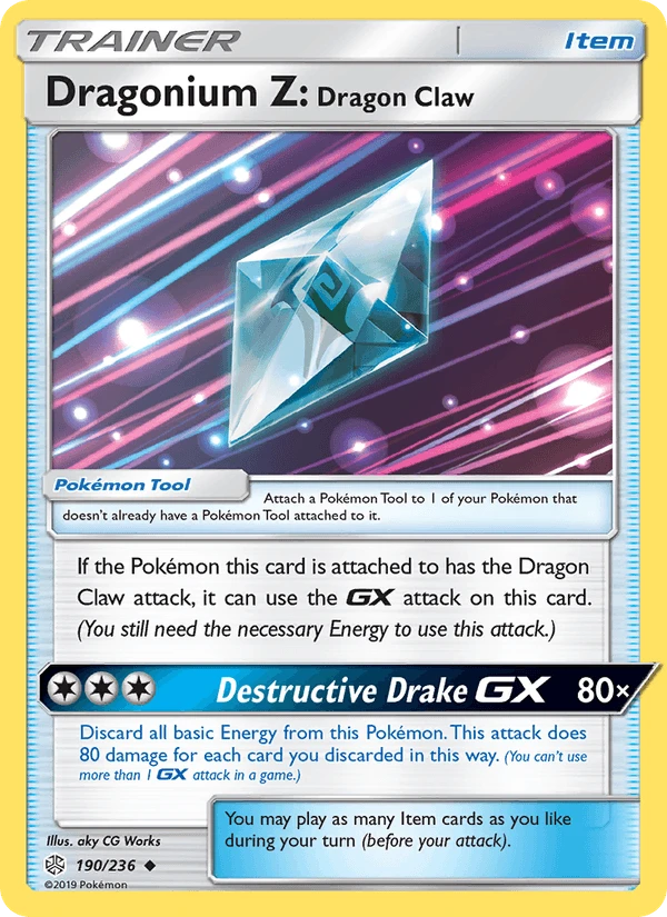 Dragonium Z Dragon Claw #190