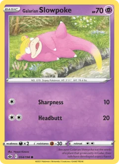 Galarian Slowpoke Reverse Holo