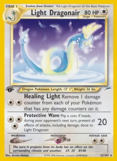 Light Dragonair 1st Edition