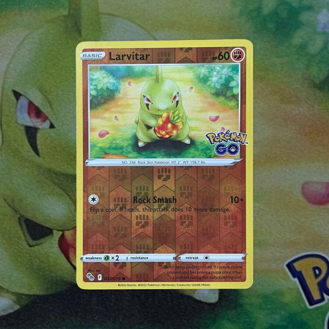Larvitar Reverse Holo #37