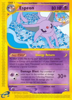 Espeon Reverse Holo