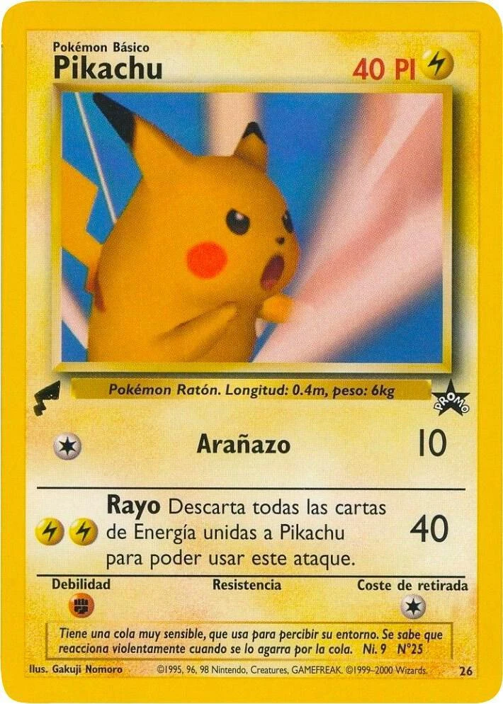 Pikachu World Collection - Spanish #26