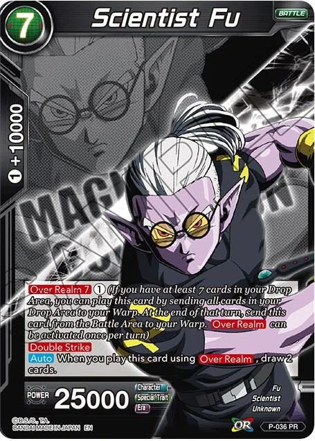 Scientist Fu [Expansion Deck Box Set 08: Magnificent Collection - Forsaken Warrior] #P-036