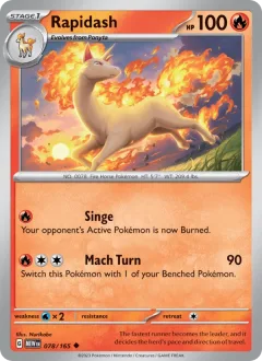 Rapidash Reverse Holo