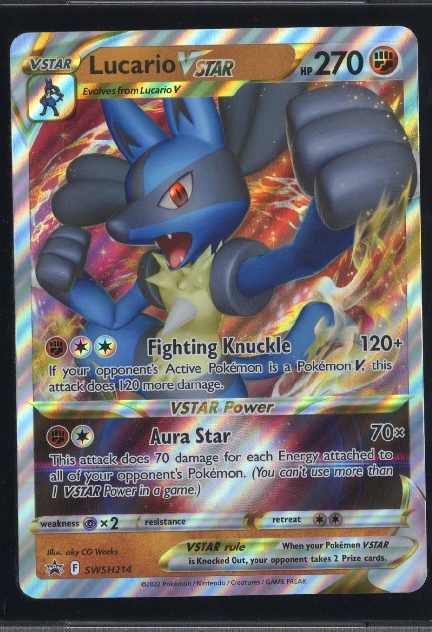 Lucario VSTAR Jumbo #214