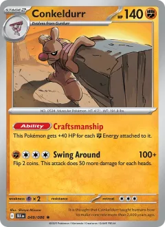 Conkeldurr Master Ball
