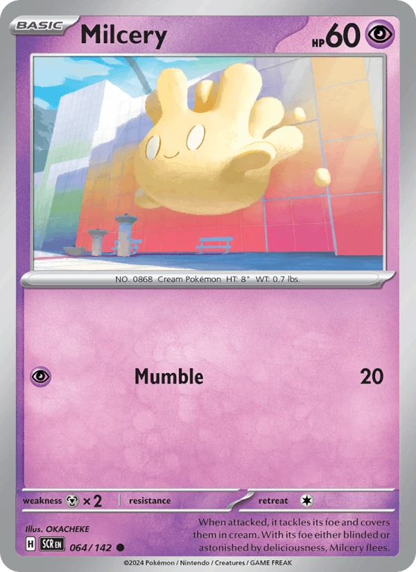 Milcery Reverse Holo #64