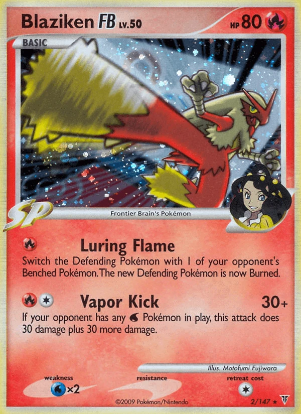 Blaziken FB Reverse Holo #2