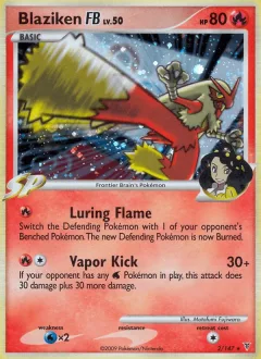 Blaziken FB Reverse Holo