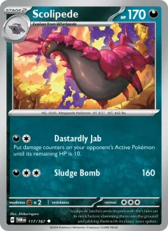Scolipede Reverse Holo
