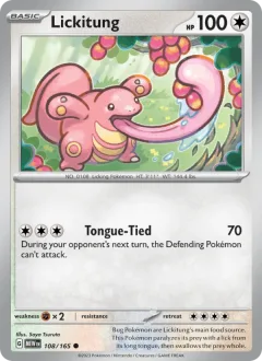 Lickitung Reverse Holo