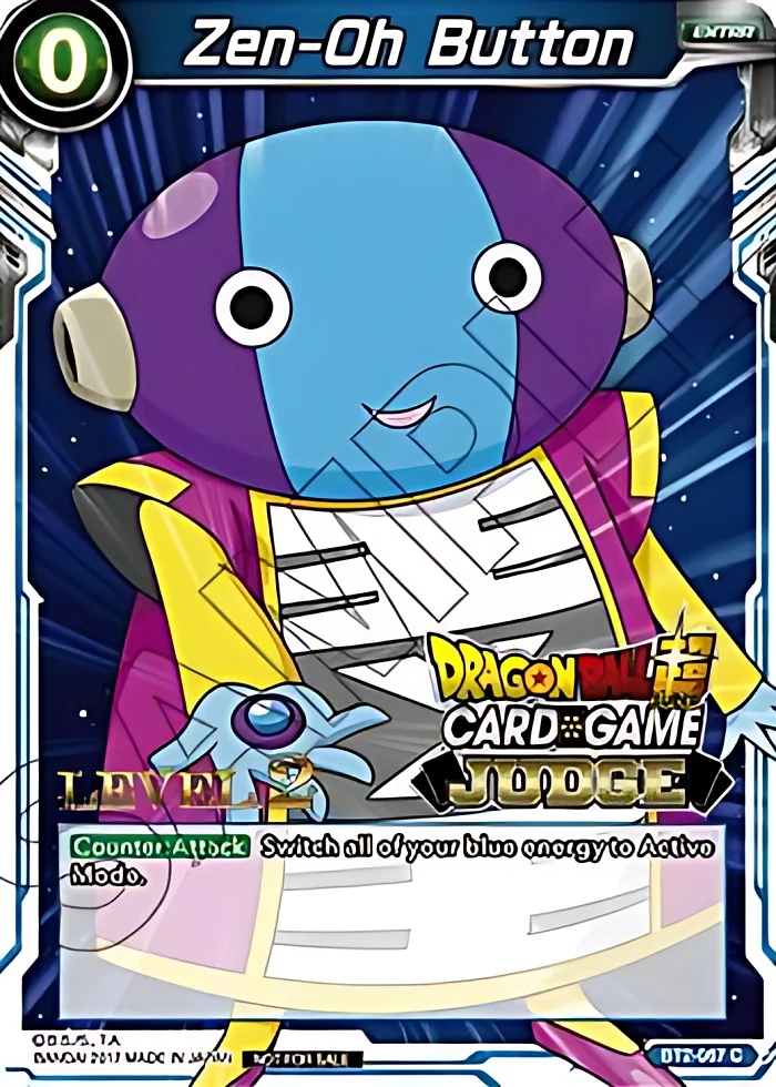 Zen-Oh Button [Level 2] #BT2-067