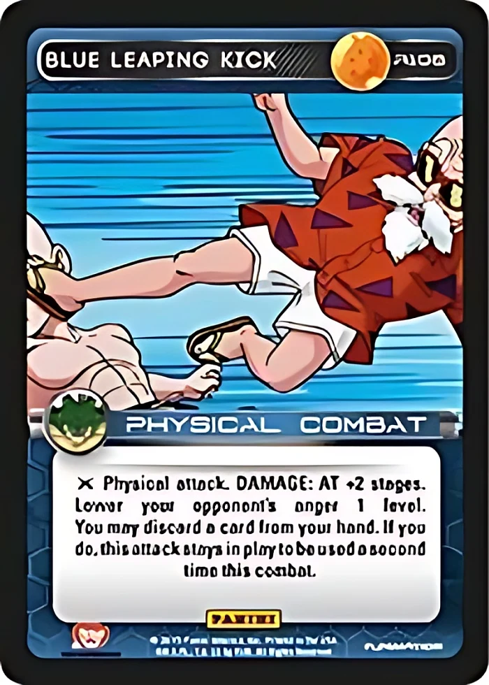 Blue Leaping Kick #R108