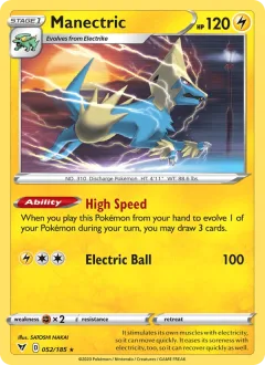 Manectric Reverse Holo