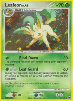 Leafeon Reverse Holo