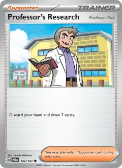 Professor's Research: Professor Oak Reverse
