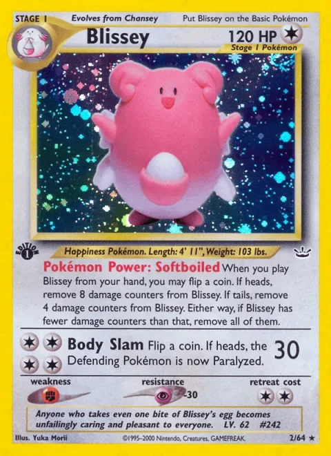 Blissey 1st Edition