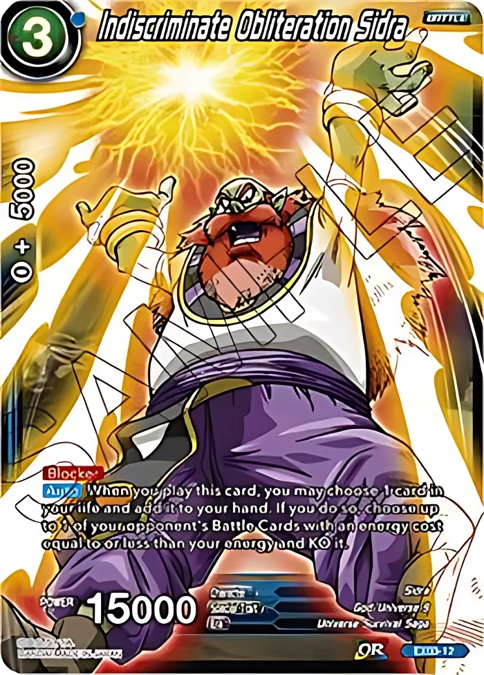 Indiscriminate Obliteration Sidra #EX03-12