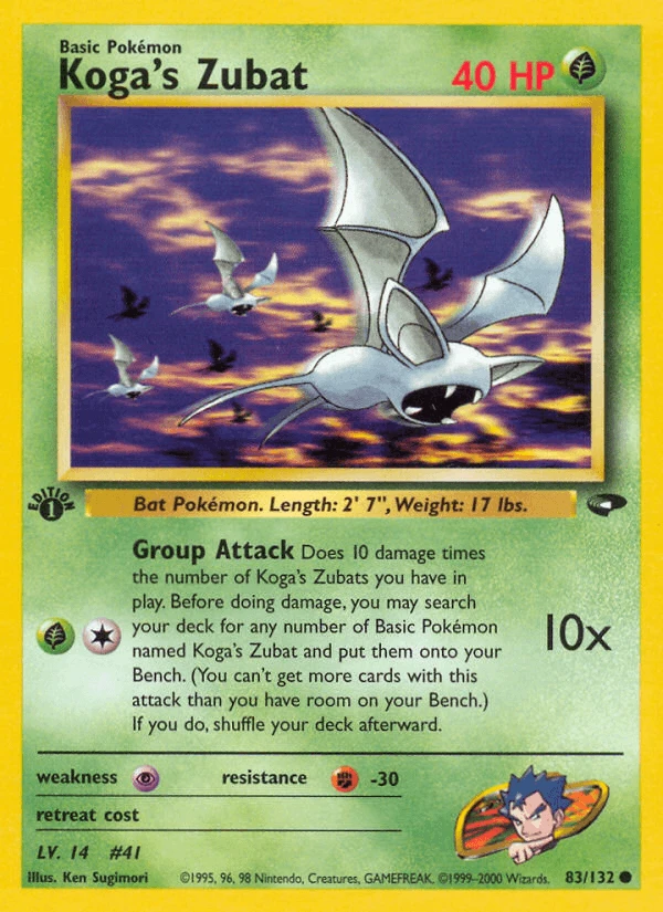 Koga's Zubat #83