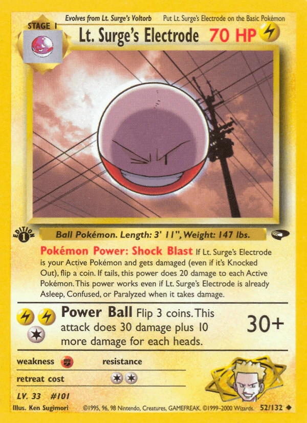 Lt Surge's Electrode #52