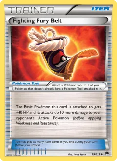 Fighting Fury Belt Reverse Holo