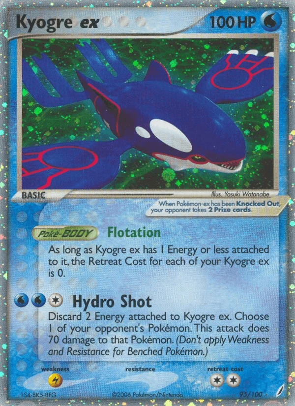 Kyogre Ex #95