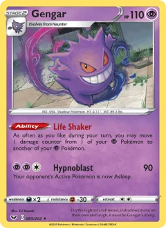 Gengar Reverse Holo