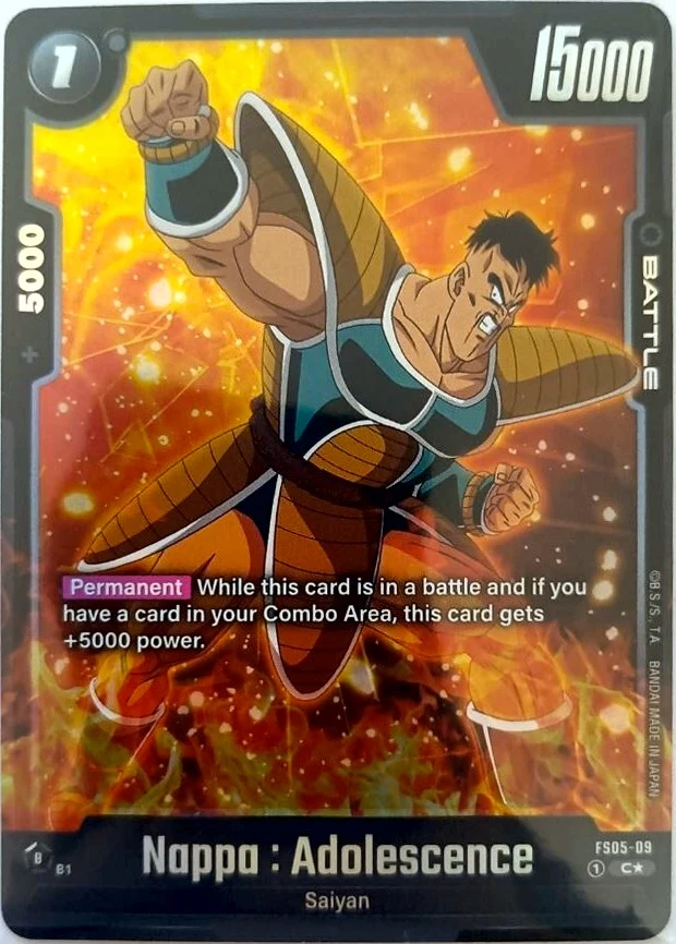 Nappa : Adolescence [Bonus Pack Alternate Art] #FS05-09