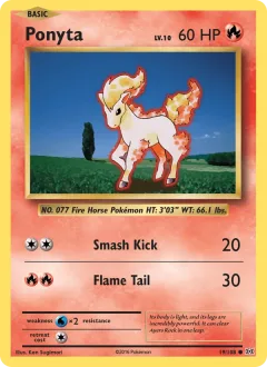 Ponyta Reverse Holo