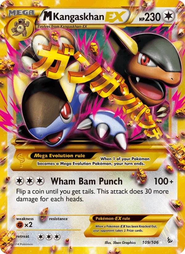 M Kangaskhan Ex #109