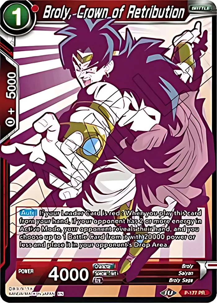 Broly, Crown of Retribution [Alternate Art] #P-177