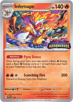 Infernape Staff