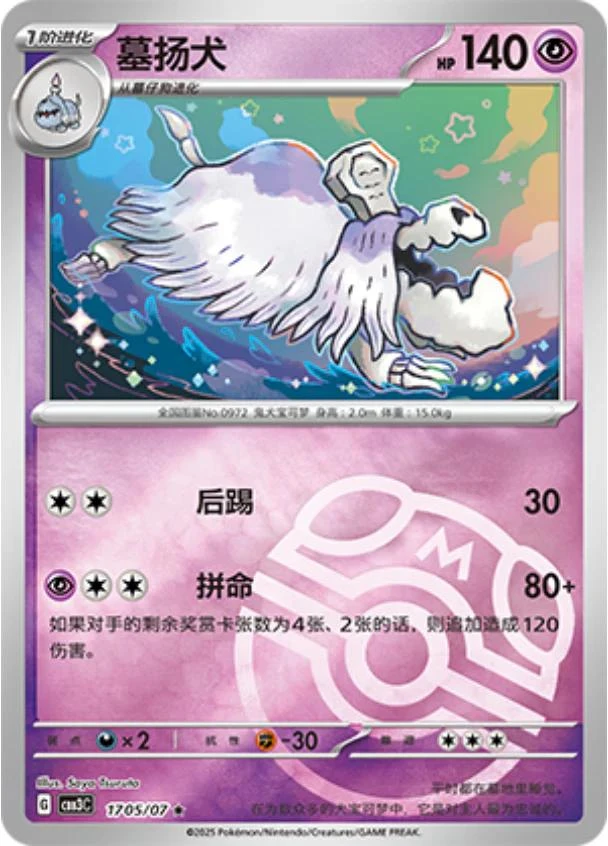 Houndstone Masterball #1705