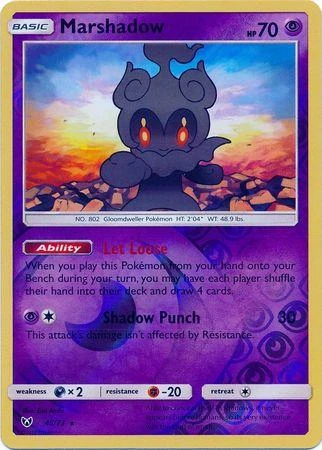Marshadow Reverse Holo #45