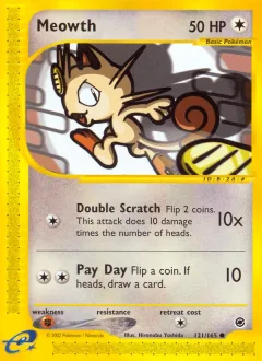 Meowth Reverse Holo