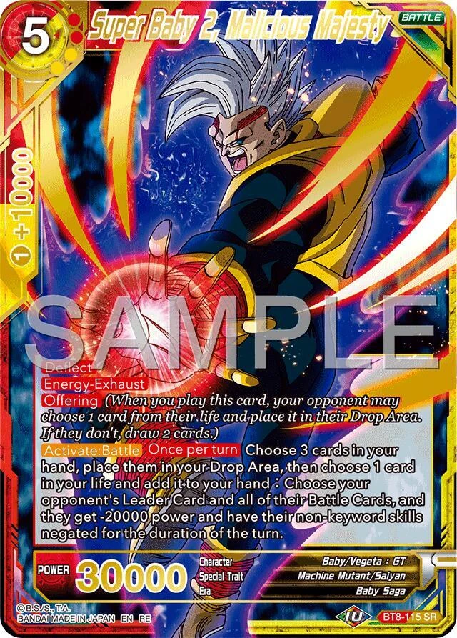 Super Baby 2, Malicious Majesty [Reprint] #BT8-115