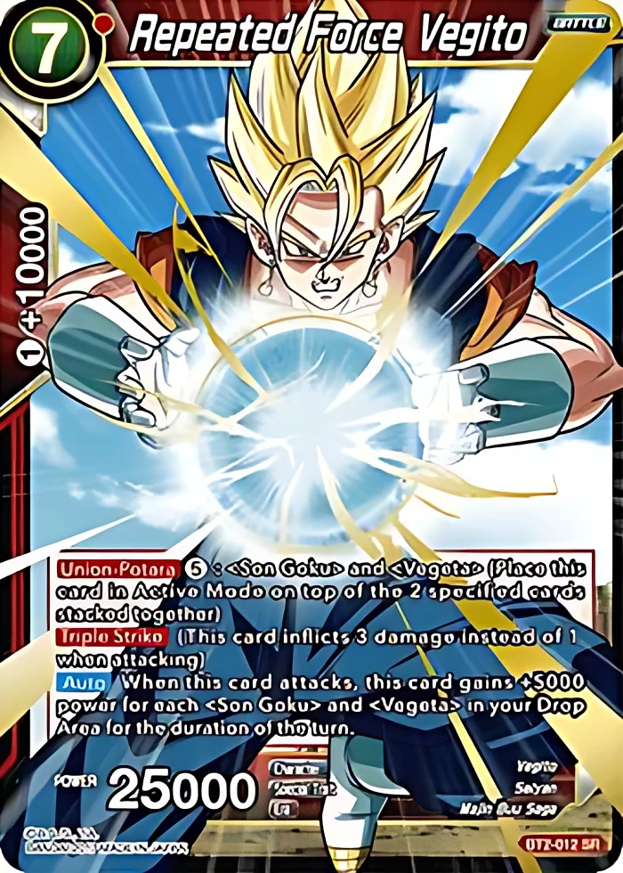 Repeated Force Vegito #BT2-012